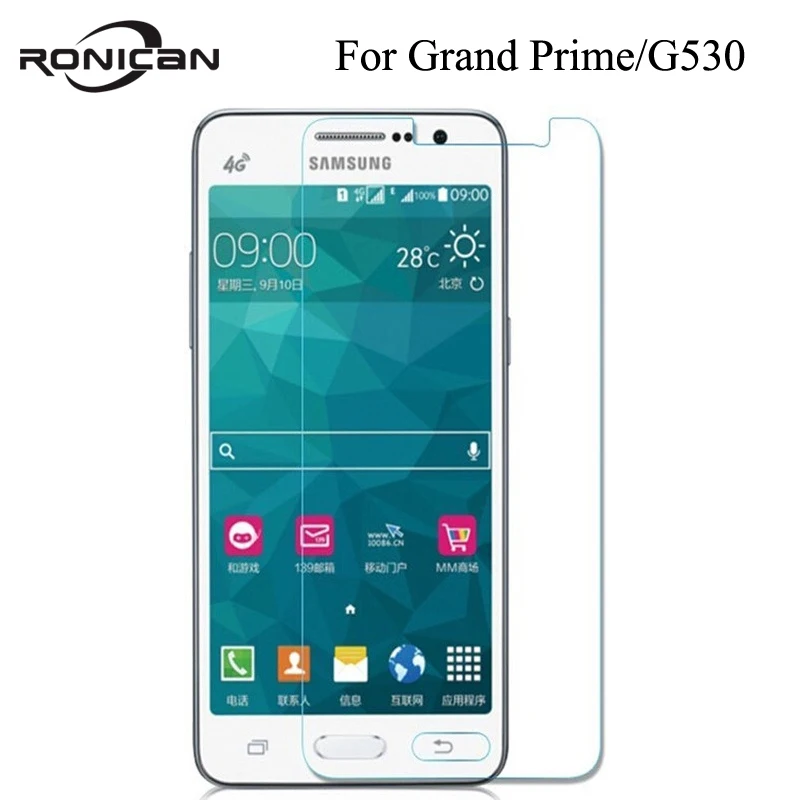 3D 9H Karastatud Klaas Samsung Galaxy Grand Peaminister J2 Prime Ekraani Kaitsekile G530 G5308 G530W Karastatud Ekraani Kile telefoni puhul 0