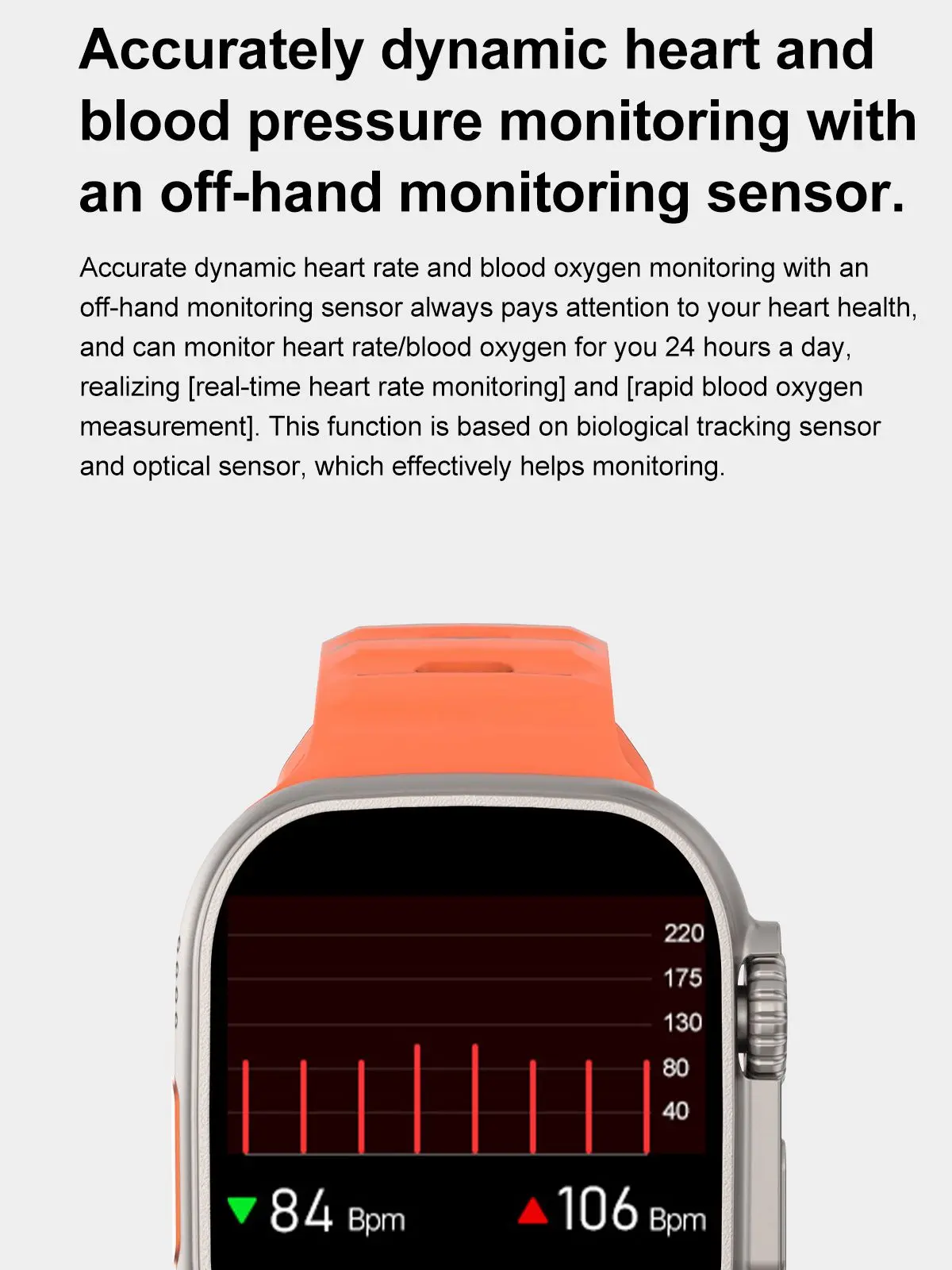 2022 UUS VWAR Ultra Smart Watch Seeria 49mm Alati 8-Ekraanil Traadita Laadimise Mehed Naised Smartwatch NFC Sport Android ja ios 5