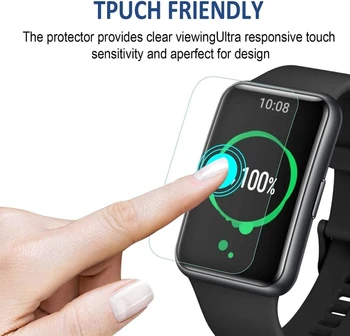 2TK Täieliku Katvuse Screen Protector for Huawei Vaadata Fit & Au Smart Watch ES Pehme Hüdrogeeli kaitsekile Tarvikud 0