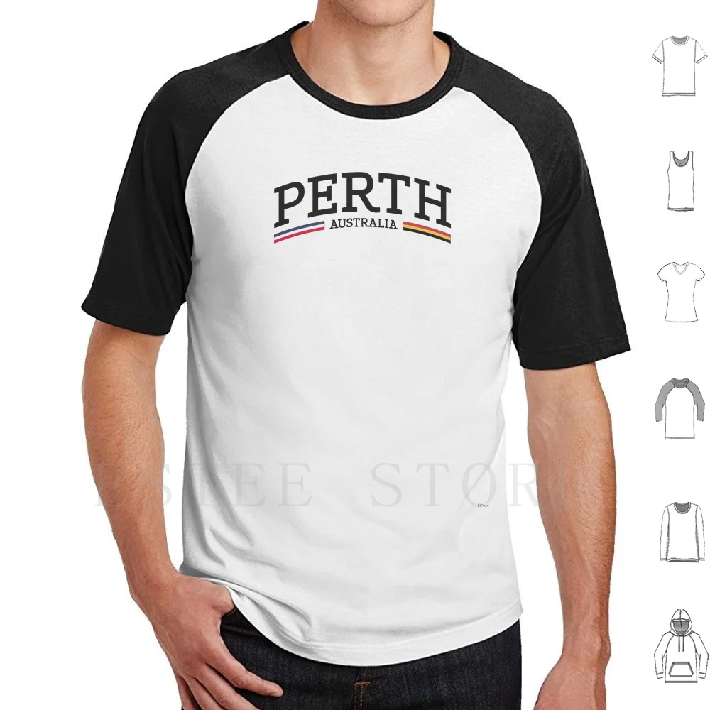Perth, Lääne-Austraalia T-Särk Meeste Puuvillased 6xl Austraalia Aborigeenide Aussie Uhke, Et Aborigeenide Sydney, Melbourne Perth