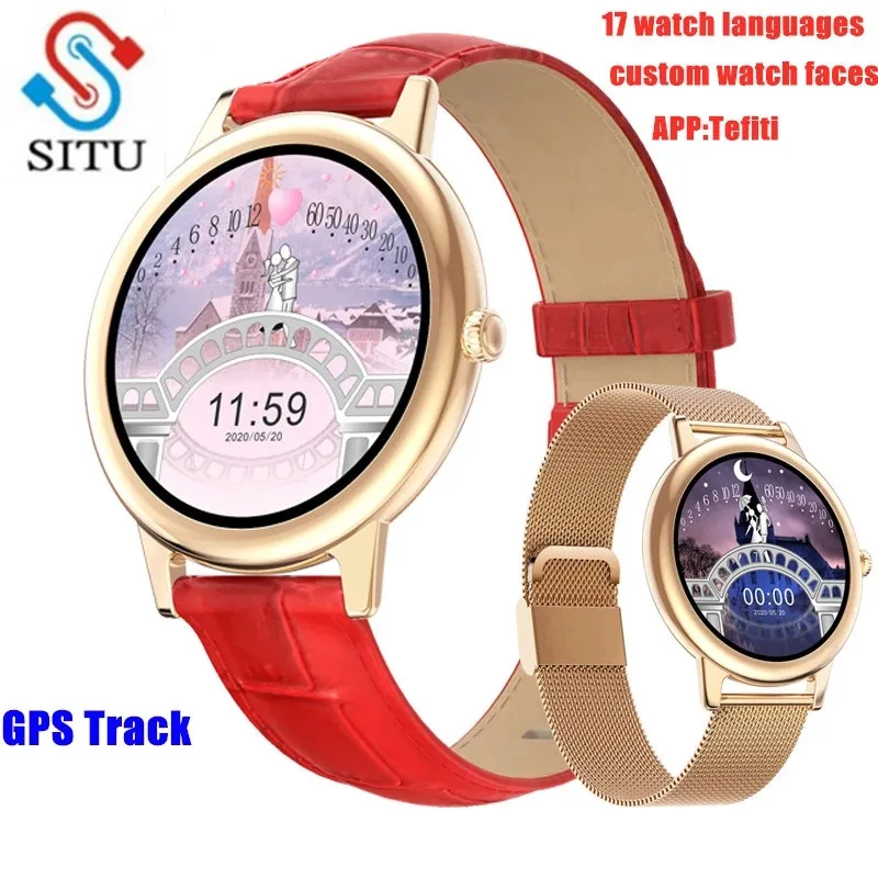 E10 Smart Watch Naiste Südame Löögisageduse Monitor vererõhu ja Hapniku GPS Tracker DIY Näo IP68 Veekindel Smartwatch Väljavalitu Andorid IOS