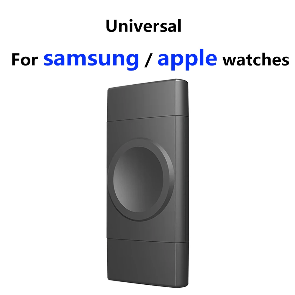 2 in 1 Juhtmeta Laadija Apple / Samsung Galaxy Vaata 4 2 3 5 iWatch 8 7 6 5 fast Charging Station USB Type-C Kaasaskantav 0