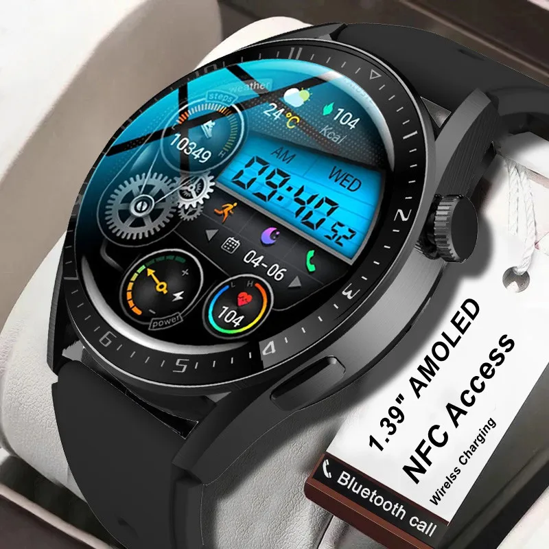 W&O Uus X5 Pro Smart Watch Mehed NFC Bluetooth Kõne IP67, Veekindel Sport Kellad Traadita Laadimise Android ja ios Smartwatch